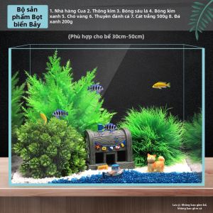 ANJIESHUN | Trang Trí Bể Cá Spongebob Nhà