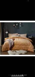 CHĂN MỀN LÔNG THỎ CROW CHÍNH HÃNG NẶNG 4KG 2mx2m2 - NHẬP KHẨU HÀNG CAO CẤP mẫu mới