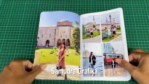 Photobook Album Foto Custom Buku Album Foto Softcover Potraid atau Lanscape A5