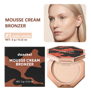 8 Colors Mousse Bronzer Contour Cream Natural Soft Focus Skin Smoothing 3D Contour Waterproof Sweat Proof Resists Transfer Face