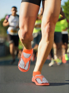 WRELS | Shock Absorption Running Flip-Flops Slip-resistant Soft Sole