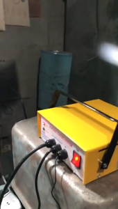 An LAN MALL 220V Portable Manual Spray Gun Electrostatic Small and micro portable powder coating equipment