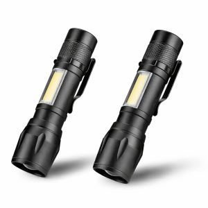 100000LM Đèn Pin LED Siêu Sáng Có Thể Sạc Lại Đèn Pin Chiến Thuật Tầm Xa Chống Nước Cho Cắm Trại Ngoài Trời Đèn Lồng Câu Cá
