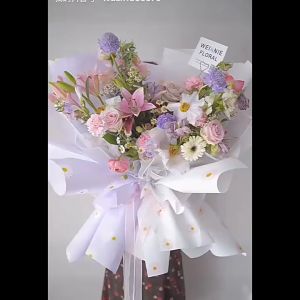 Flower Wrapping Paper Kertas Buket Bunga Cellophane Florist Kertas Kado KB6111