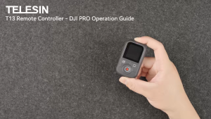 TELESIN T13 Bluetooth Wireless Camera Remote Control For DJI OSMO 360 / Action 6 5 4