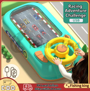 Arcade Car RacingUSB rechargeable Simulated driving Toy for Kids,Racing Rail Car Model Educeairtiomairl Toys Children Track Car Adveurinture Game Brerin Game Mecharmical Inteirartuctive Train Toy