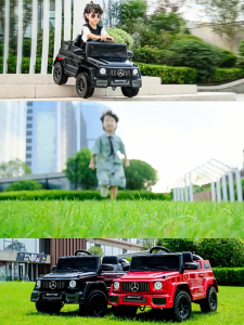 [IN STOCK]ercedes-Benz AMG G 63 Baby Kids Ride On Electric Car Four Wheel Off Road Car with Remote Control Toy