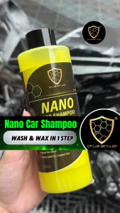 【CP CAR Detailer】Nano Car Shampoo Wash & Wax – 2in1 Shine Booster | Coating-Safe | pH Balanced Car Shampoo