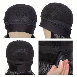32 Inch Burmese Curly Headband Wig Full-Machine Made Natural Color Preplucked Brazilian Human Hair Headband Wig 250% Density