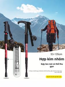 NIGESI | Hiking Gear Set Aluminum Telescopic Trekking Pole