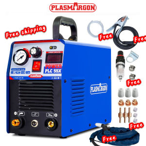 PLASMARGON CUT55 Plasma Cutter 55Amp 220V 1/2 Inch (12mm) Clean Cut Upgrade IGBT Technology