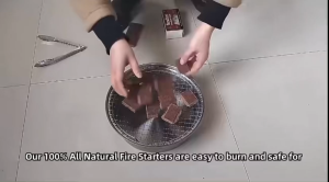 48pcs Parafin Bahan Bakar Padat Waterproof Fire Solid Starter Kompor Lapangan