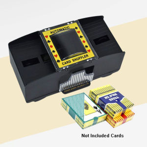 Automatic Card Shuffler Hand Shuffler for Blackjack UNO Poker Playing Card Dealer Machine Casino Supplies Battery-Free