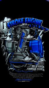 Kaos 4 Stroke Engine Rela Ragat & Baju Distro Racing 4 Tak