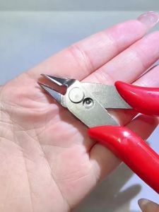 Mini Stainless Steel Jewelry Pliers Handmade DIY Bracelet Necklace Tool Sharp Nose Wire Cutters round Mouth Pliers