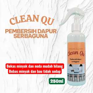 CLEAN QU pembersih dapur serbaguna pembersih kompor kitchen cleaner pembersih kulkas pembersih dispenser