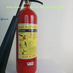 Bình chữa cháy khí CO2 MT3. Bình cứu hỏa khí co2 3kg tiện ích sử dụng trong gia đình trường học công xưởng bệnh viện Hàng chất lượng cao giá rẻ Loại 1