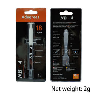 Thermal Paste Thermal Conductive Grease Paste 18W/MK 2/4g For Game PC PS5 CPU GPU Cooling