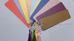 Blank Bookmark for DIY Art and Crafts Craft Creation Create Own Bookmark Quill Customize Unique Design with tassel book mark bookmarks Quill Art and Crafts Handmake Bookmark