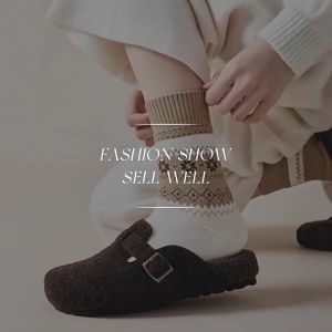 Retro Thick Warm Mid-Calf Socks