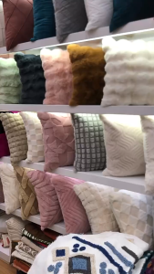 Turtle Plush Pillowcase Leaf Pattern Removable Washable Single-Side Plush Skin-Friendly 45×45CM