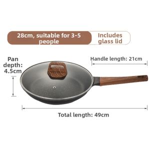 New Non-stick Smoke-free Flat Pan