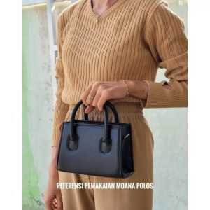 TAS MOANA POLOS MODEL TAS JINJING DAN SLEMPANG WANITA