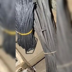 per10cm ya selang bakar selongsong kabel karet hitam pipa Heatshrink Tube Selongsong Kabel Bakar bukan permeter heat shrink