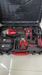 Paket Gerinda & Impact Wrench Kinerja Tinggi 350N.m