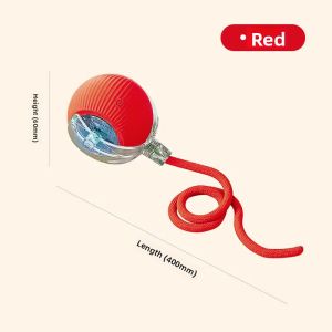 Hipidog | Automatic Interactive Cat Toy Fun Boredom Buster Smart Cat Teaser Rod Squeaky Ball For Kittens Hipidog Normal Specification
