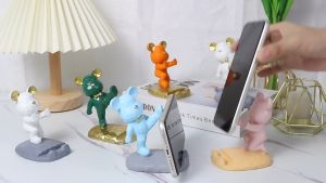 Cartoon Bear Mobile Phone Stand (HNL000163)