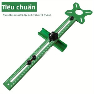 Giá Đỡ Máy Phay Đa Năng 3 Trong 1 - Dụng Cụ Định Vị Phần Cứng Tủ Theo Hệ Mét/chuẩn Anh Dụng Cụ Cắt Và Phay Chính Xác Cho Chế Tác Gỗ