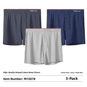 Miiow | Cotton Brief Underwear Large Size Summer Breathable Mens Trunks