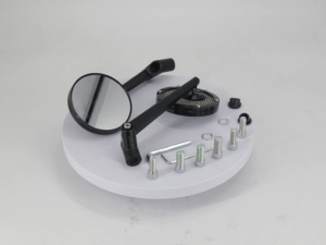 Motorcycle Side Mirror Universal Clear Mirror Carbon Type High Quality