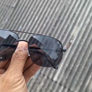 Kacamata Minus Hitam Permanen Pria Wanita & Retro Aviator