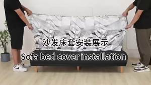 Áo Phủ Ghế Sofa Màu Trơn Chất Liệu Đàn Hồi Cao Không Tay Vịn Tháo Rời Giặt Được Bảo Vệ Đồ Nội Thất Trang Trí Nhà Cửa 100% Polyester