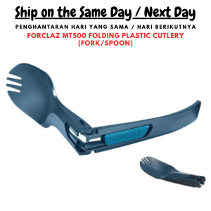 F0rcl@z MT500 Folding Plastic Trekking Cutlery (Fork/Spoon)