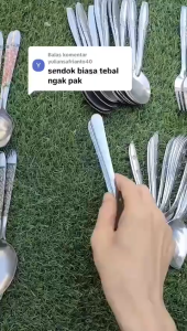 Sendok Makan Bunga isi 12 pc cod  bisa bayar di tempat