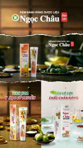 Kem Đánh Răng Dược Liệu Ngọc Châu Truyền Thống/Chuyên Gia 100g – Ngừa Viêm Lợi Răng Chắc Khỏe