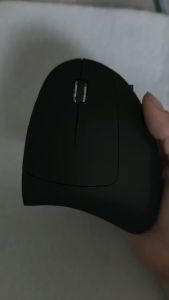 NexusClick Vertical Ergonomic Mouse 2.4G Bluetooth Wireless Rechargeable Office Mice Adjustable DPI 6 Mute Buttons For Computer