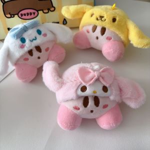 Bandai | Creative Cross dressing Hat Pendant Keychain Plush Toy Doll Comes with Metal Simple Keychain as a Birthday Gift for Girlfriend