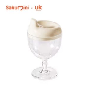 Sakumini Training Cup 2in1 Gelas Susu Anak Bayi Anti Tumpah Anti Sedat