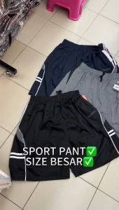 MEN SPORT PANT JOGGING PANT PLUS SIZE/SELUAR SPORT/SELUAR SUKAN LELAKI SIZE BESAR COTTON GOOD QUALITY READY STOCK