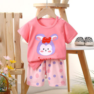Tagkita | Bộ Áo Thun và Quần Short Cotton Nhẹ Cho Bé