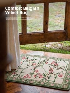 ZHIXIAO | New Retro Entrance Use Slip-Resistant Dirt-Resistant Home Rug