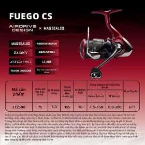 Daiwa | Máy Câu Cá Dành Cho Nước Ngọt Và Nước Mặn