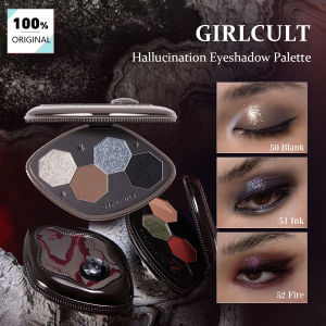 GIRLCULT | Girlcult Hallucination Eyeshadow PaletteFine Milled Non-FalloutDimensional BlendingSoft-Focus MatteGlamourLuxurySeasonal