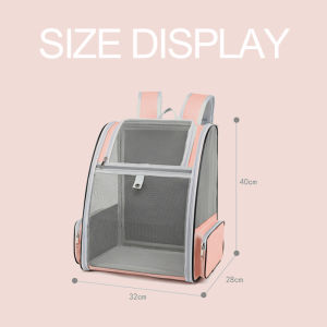 Reddog Cat backpack carrying case suitable for small animals and puppies outdoor adventures. Fully ventilated design allows you to enjoy the ultimate comfort during travel