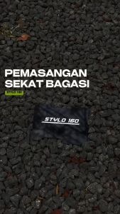 Sekat Bagasi Akrilik Stylo 160 - Partisi Bagasi Motorcycle Exie Art
