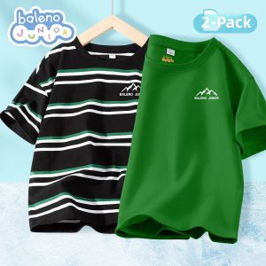 BALENO | Boys Cotton Stripe Short Sleeve T-shirt